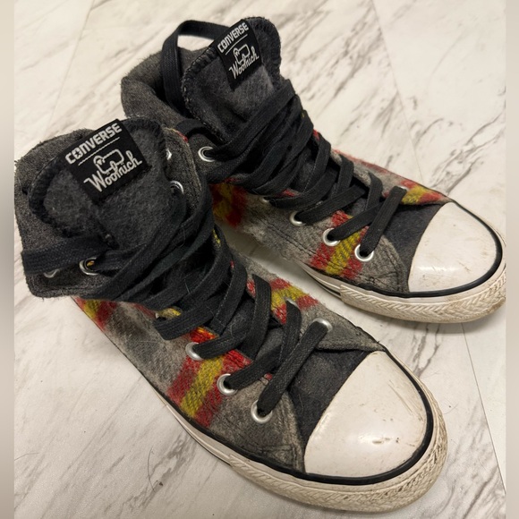 Converse x Woolrich high-top sneakers - Picture 3 of 7